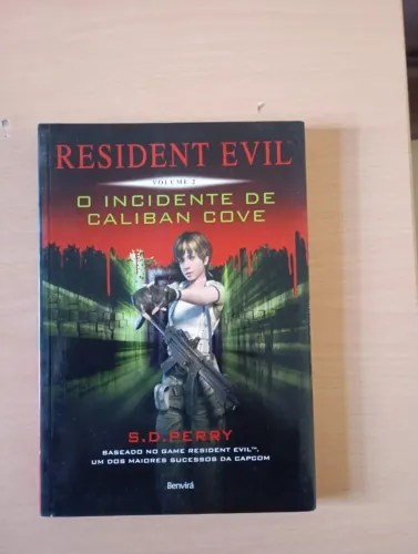 Livro Resident Evil - O incidente de caliban cove - Vol. 2 - S.D Perry