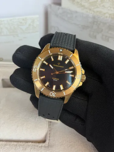 Relógio Venezianico nereide bronzo novo