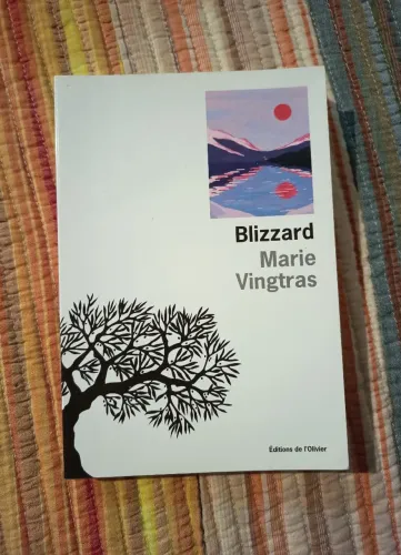 Livro Blizzard - Marie Vingtras (usado) | Em francês, importado