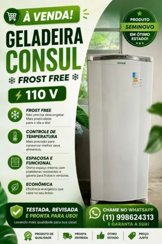 Geladeira zerada
