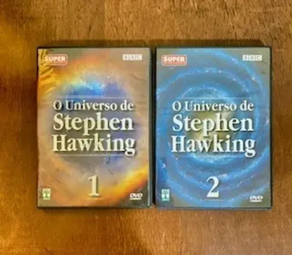 DVD Duplo: O Universo de Stephen Hawking Vol. 1 e 2