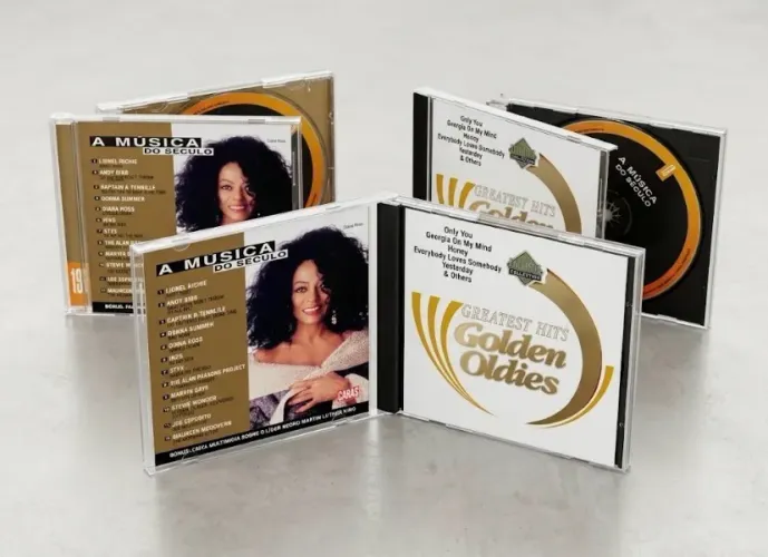 Coletâneas CD Internacional (A Música do Século + Golden Oldies) | Lote ou Avulso