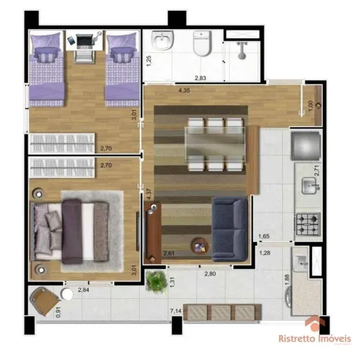 Apartamento à venda, 50 m² por R$ 550.000,02 - Centro - Osasco/SP