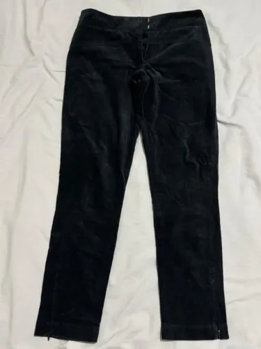 Calça de veludo preta "ATEEN"