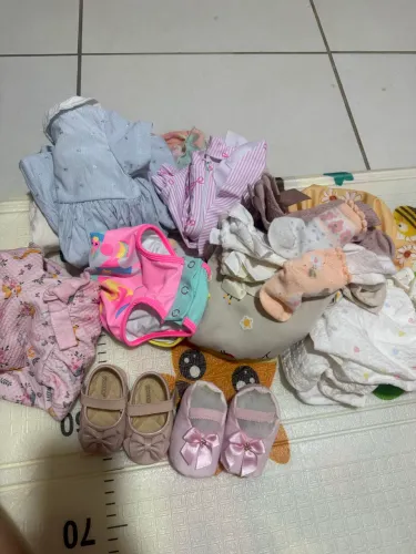Enxoval de menina 3 a 6 meses 