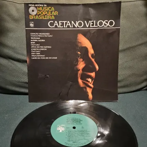 lp vinil nova história da música popular brasileira - caetano veloso (1977)