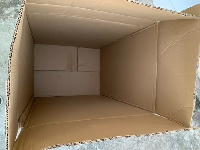 Caixa papelão para transporte e mudança