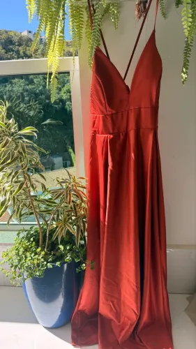 Vestido Terracota 