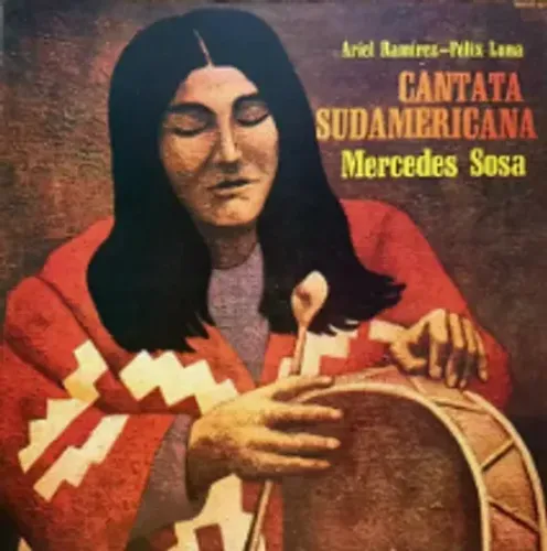 Disco de Vinil (LP) MERCEDES SOSA - cantata sudamericana