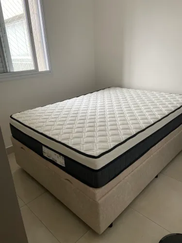 Cama casal Box baú 