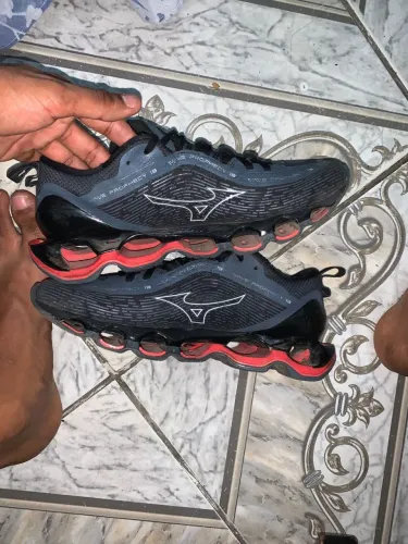 Mizuno pro 13 cinza