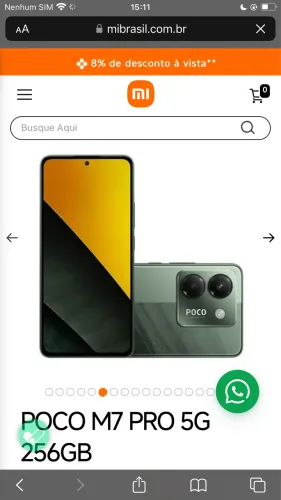 Poco m7 250g 5g na caixa
