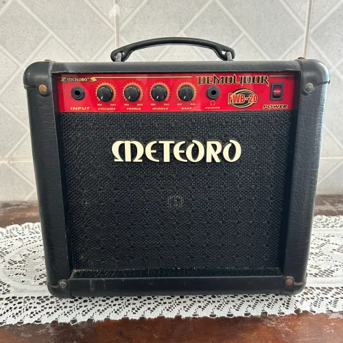 Cubo Amplificador Baixo Meteoro Demolidor FWB-20, 80W, 127V-220V