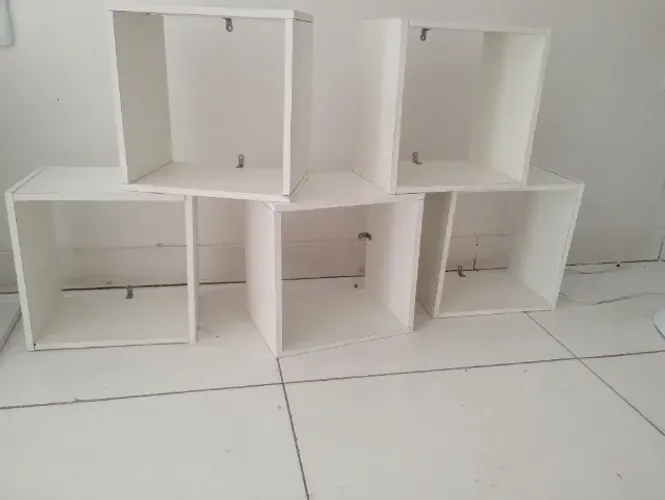 Kit com 5 Nicho 30x30 MDF
