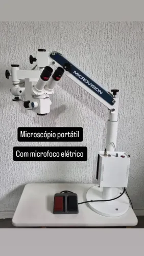 Microscópio portátil