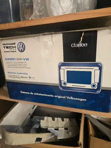 MULTIMIDIA CLARION VW/JETTA ORIGINAL EM ATÉ 12 X COM JUROS DA MAQUINA