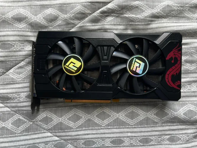Placa de Vídeo AMD Radeon RX 570 4GB PowerColor Red Dragon