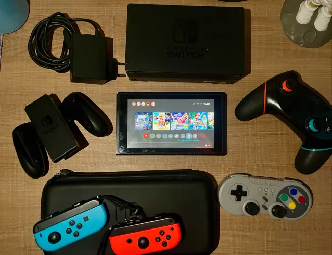 Nintendo Switch Completo Desbloqueado com jogos