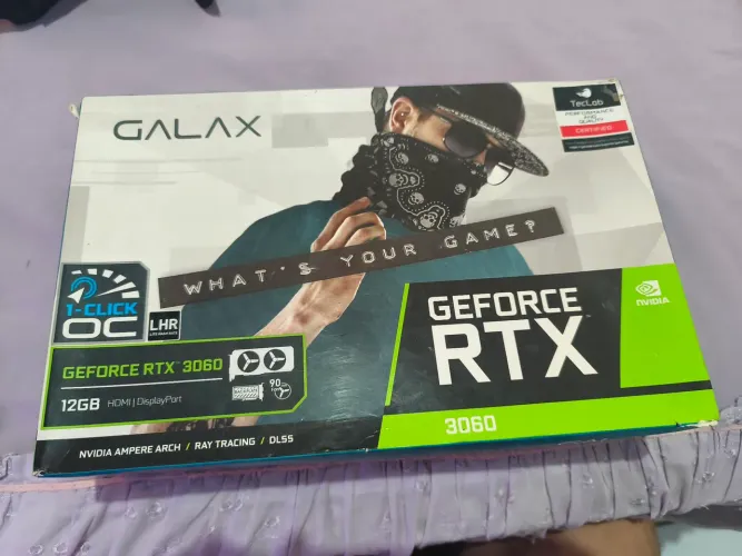 RTX 3060 OC 12GB novinha