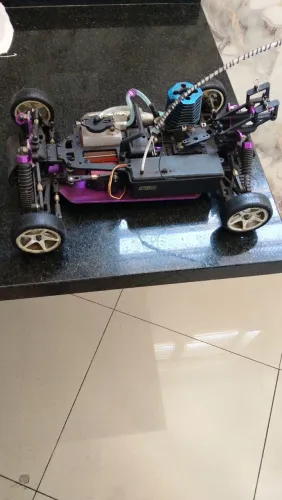 Automodelo 1/10 hymoto motor duas marchas