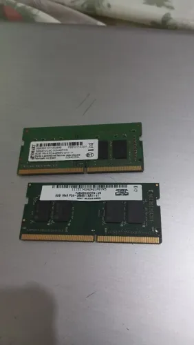 Memórias 8gb ddr4 notebook Funcionando perfeitamente