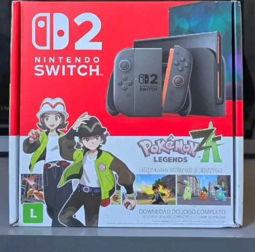 Nintendo Switch 2 + Jogo Pokémon Z-A - Trocas