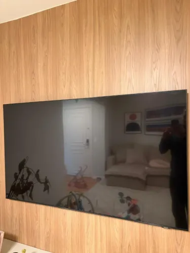TV Samsung 60" 4K UN60AU8000GXZD com defeito (sem imagem) - Peças