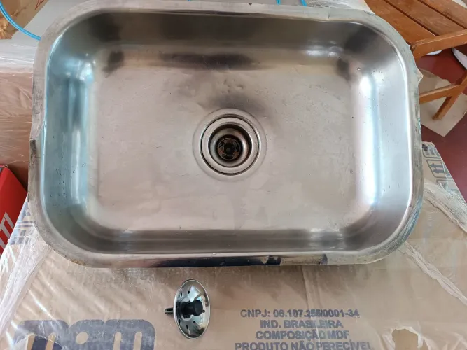 Cuba de alumínio 49 por 33