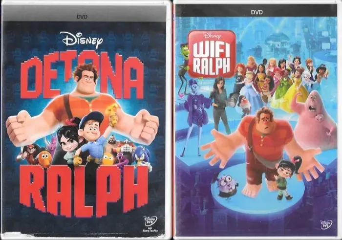 Disney DVD: Detona Ralph + WiFi (dublado/legendado) c/ bónus especial (curta: O avião)