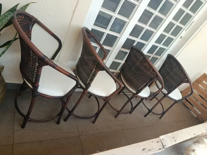 Cadeira em fibra