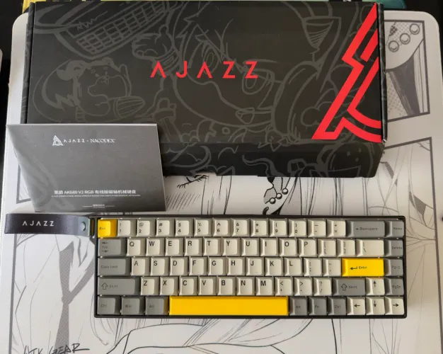 Teclado ajazz magnético