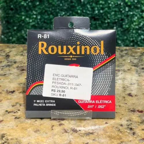  Corda Guitarra Rouxinol 011/.052 - R81