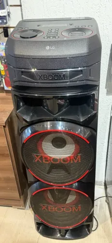 Caixa de Som LG XBOOM RNC9 410W Bluetooth Karaokê