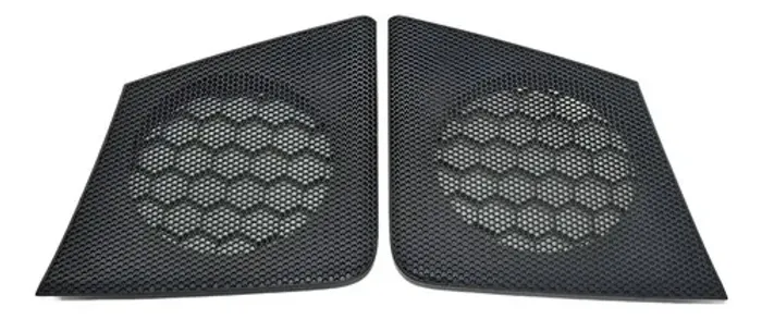 Par Tela Alto Falante Painel Toyota Etios 2016 Original Preto