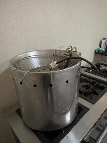 Fritadeira elétrica ITAL INOX (água/óleo) 15L