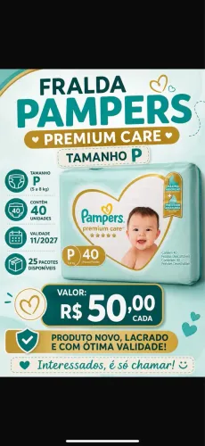 Vendo frauda Pampers premium care
