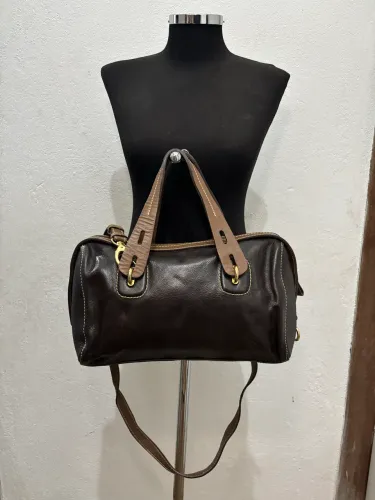 Bolsa couro legítimo