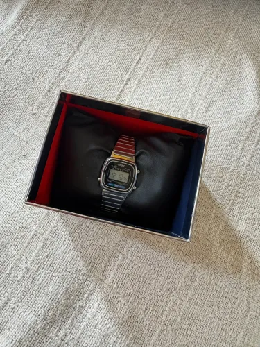 Relógio Casio Vintage LA670W Prata Digital | Frete Grátis