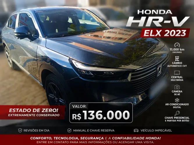 Honda HR-V EXL 1.5 Sensing 16V 5P Aut. 2023