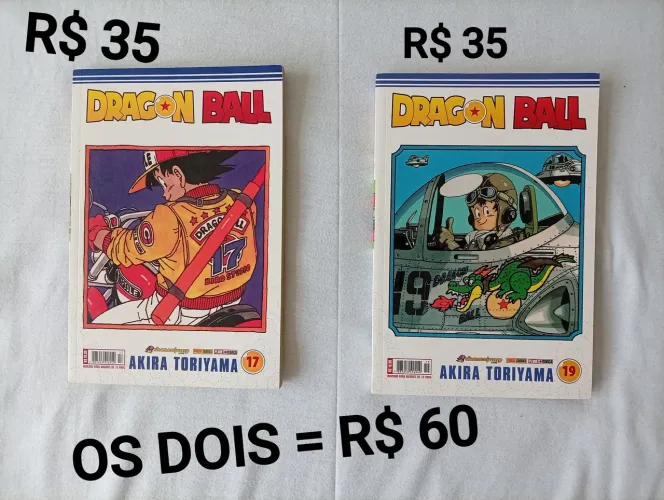 Dragon Ball Mangás - R$ 35,00 CADA ** VER DISPONIBILIDADE ***