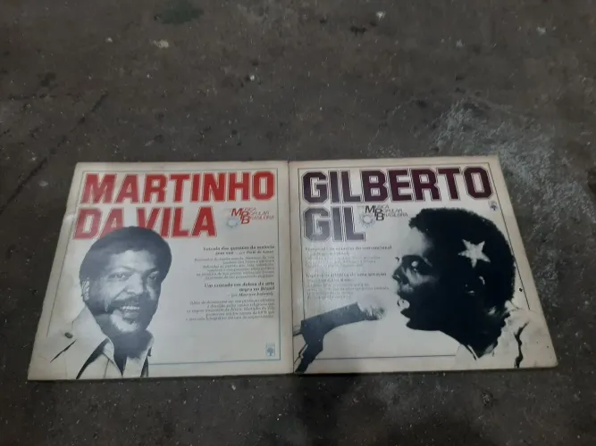Lp vinil Gilberto Gil e Martinho da vila