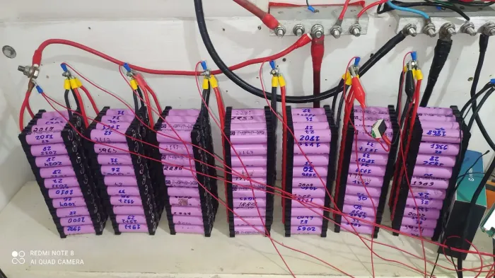 Bateria de lítio 24 volts 7S e 77 Amperes