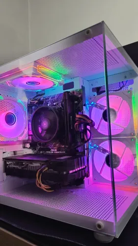 PC Gamer c/ Ryzen 5 5600GT + RX 580!