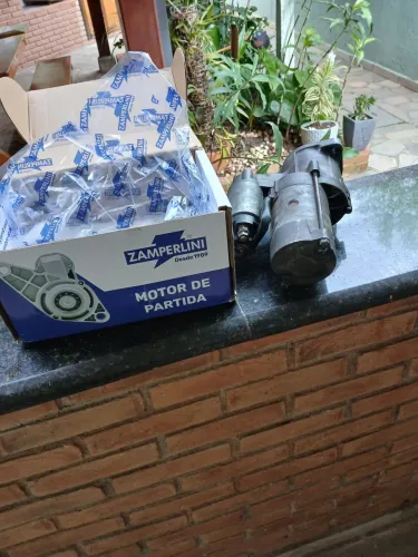 Motor de partida da L200 quadrada