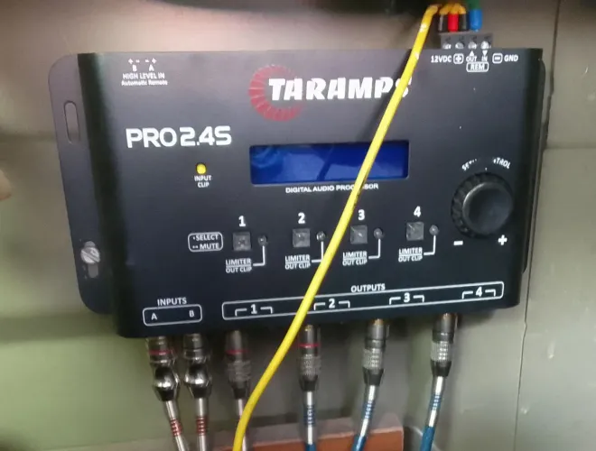 Taramps processador áudio