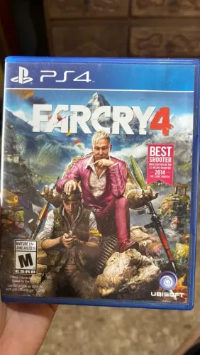 Jogos PS4 Mídia Física Originais - God of War, Ragnarok, Dying Light, Far Cry 4