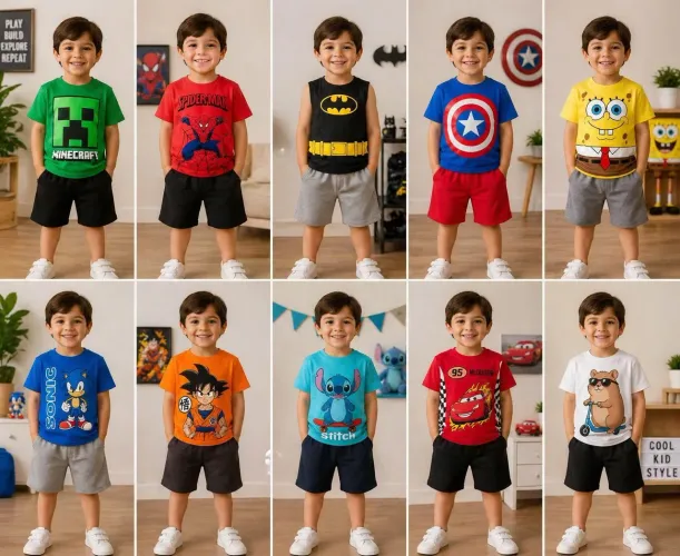 Roupa infantil masculina