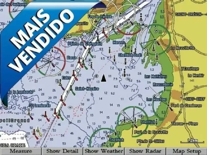 Carta Nautica Garmin Bluechart G2 Costa Leste Da America Sul