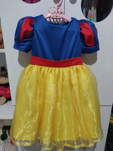 Vestido da Branca de Neve para festa 