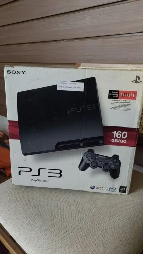 Caixa para PS3 slim em ótimo estado 
